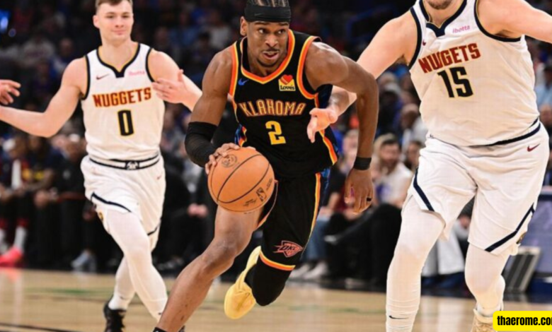 denver nuggets vs lakers match player stats