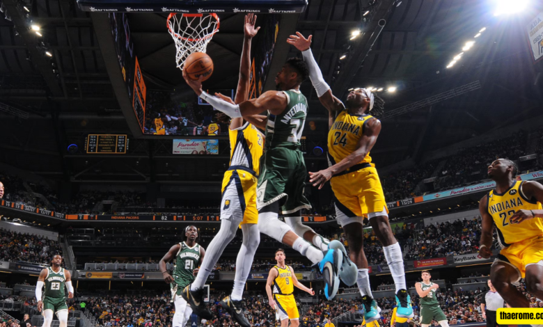 pacers vs milwaukee bucks match player stats